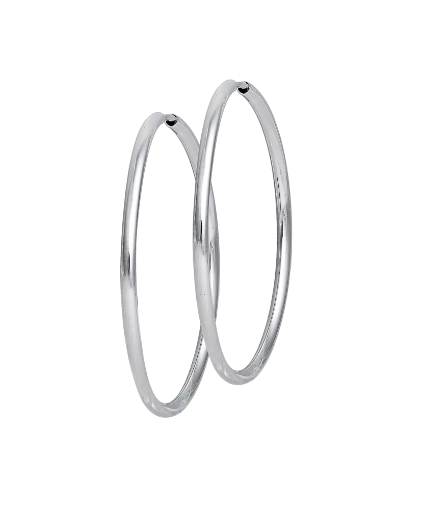 Серьги из серебра конго 45mm