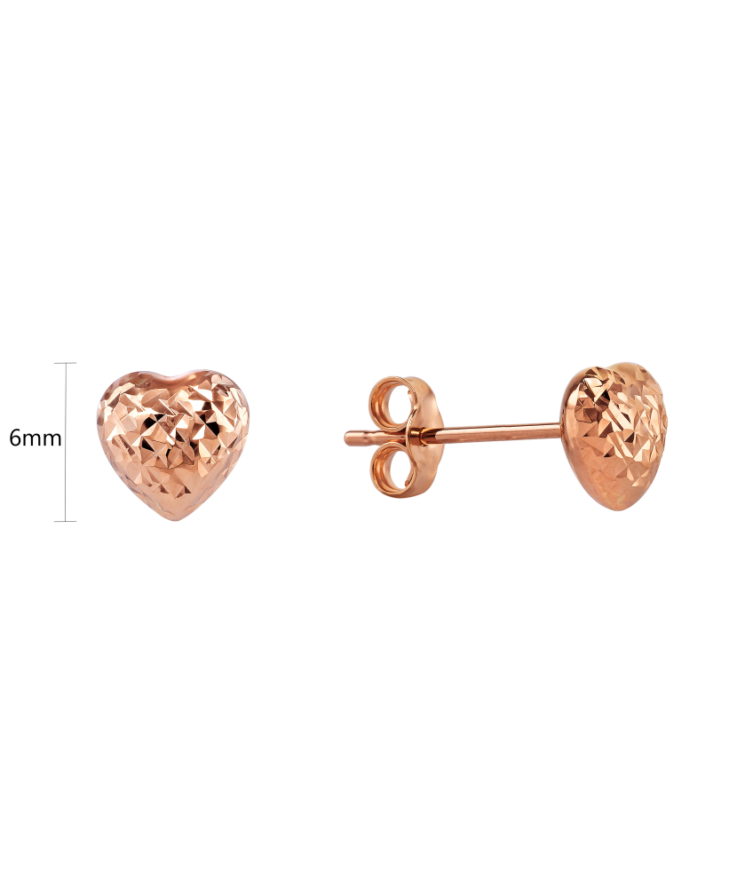 Kuldkõrvarõngad "südamekes"