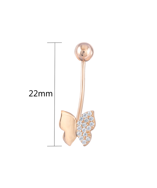 Kullast Nabarõngas Tsirkoonidega "Liblikas"