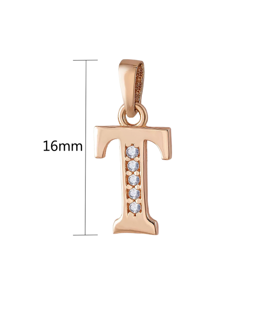 Kuldripats tsirkoonidega täht T