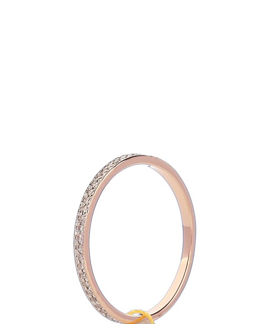 Auksinis žiedas su briliantais - Žiedai su brangakmeniais - Goldinga