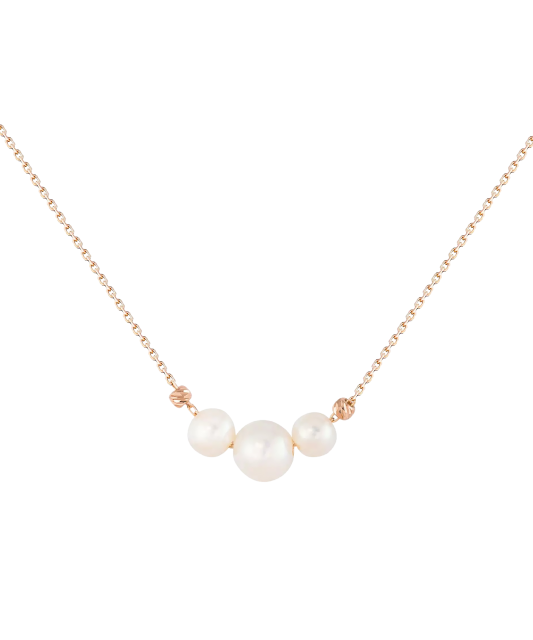 Kuldne pärlitega kett