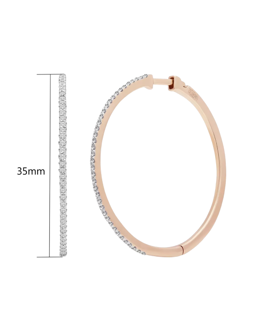 Серьги из золота с бриллиантами