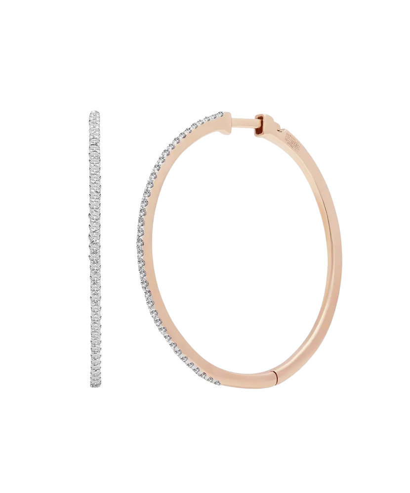 Серьги из золота с бриллиантами