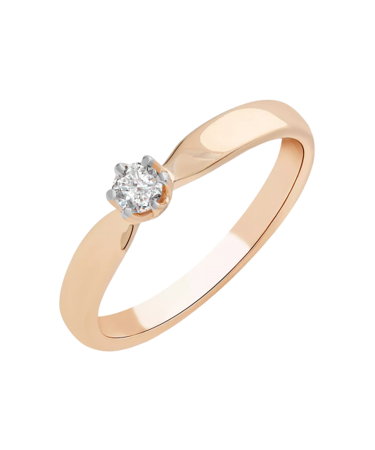 Kuldsõrmus briljantidega