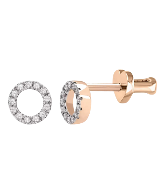 Kuldkõrvarõngad Briljantidega