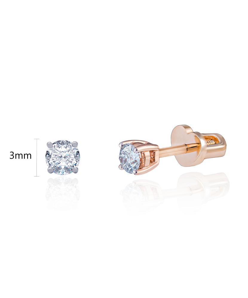 Kuldkõrvarõngad Briljantidega