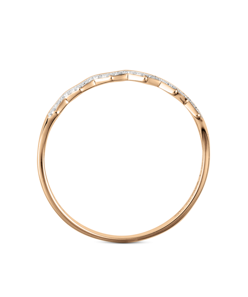 Золотое кольцо с алмазами