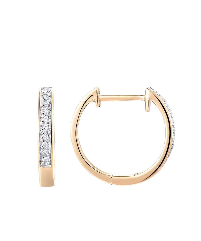 Серьги из золота с бриллиантами