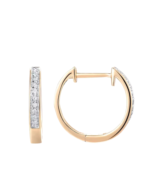 Серьги из золота с бриллиантами