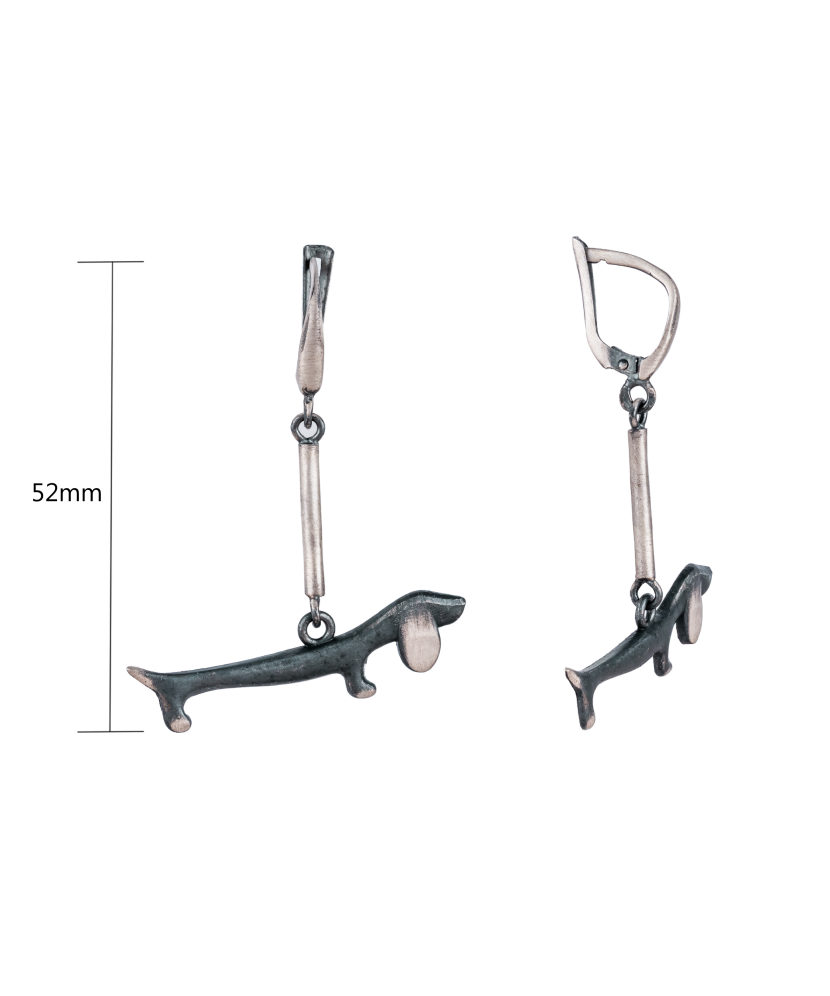 Hõbekõrvarõngad "kutsikas"