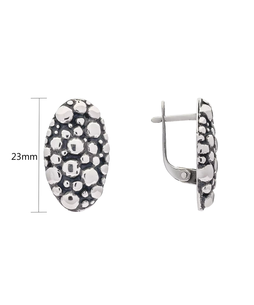 Серьги из серебра