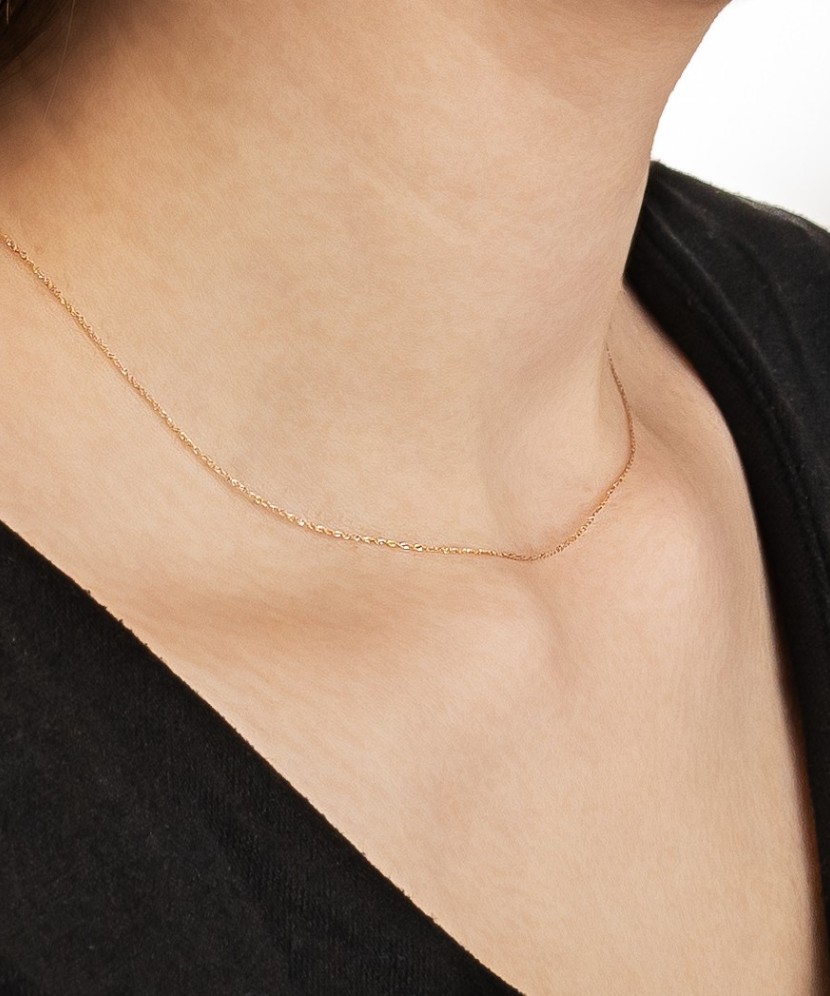 Золотая цепочка45cm