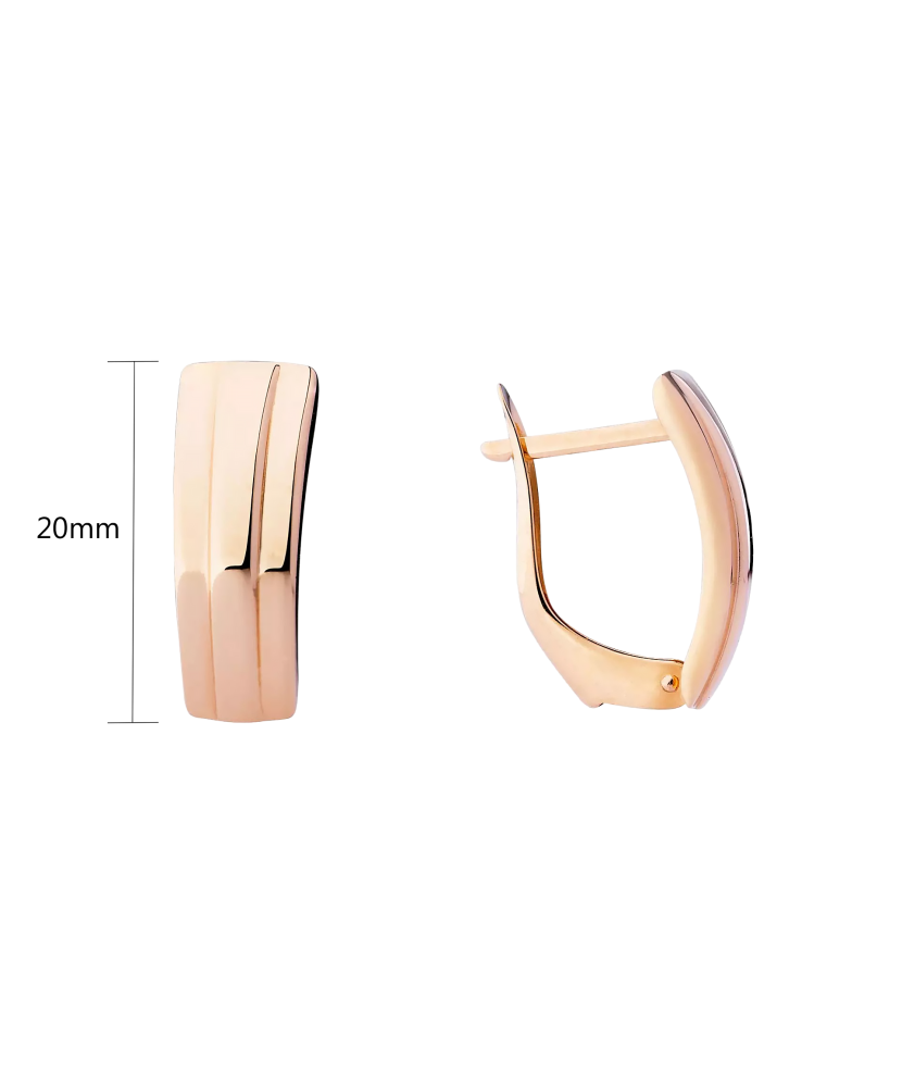 Золотые серьги