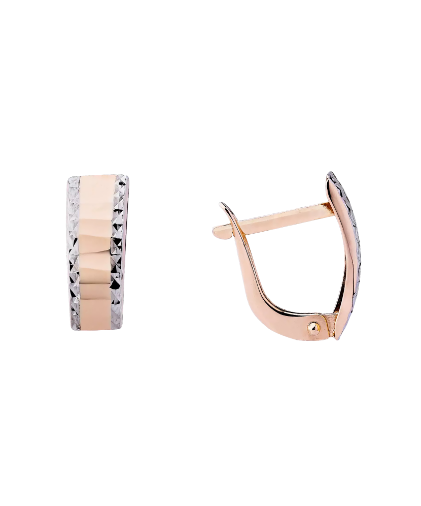 Золотые серьги