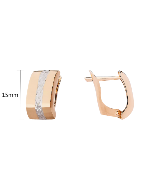 Золотые серьги