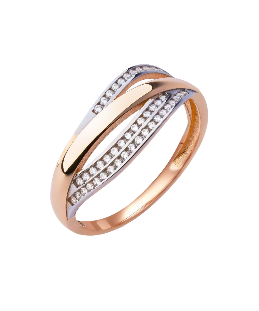 Kuldsõrmus tsirkoonidega