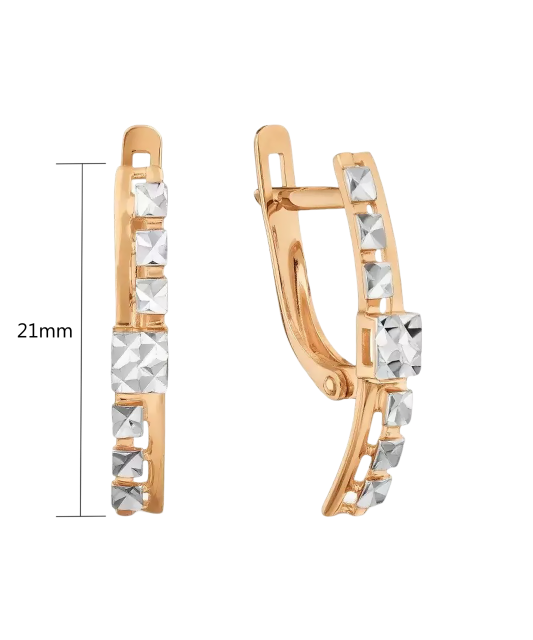 Золотые серьги