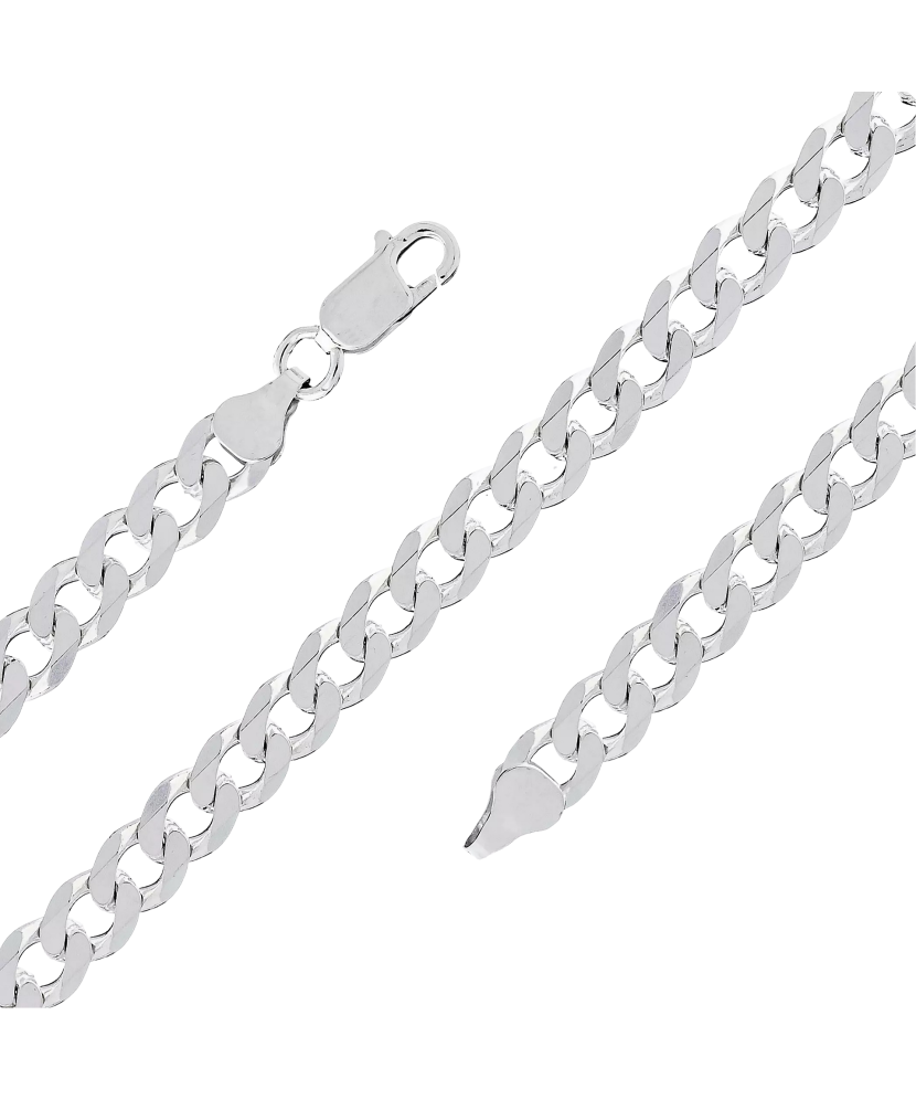 Hõbekäevõru "Curb" Goldinga 03731