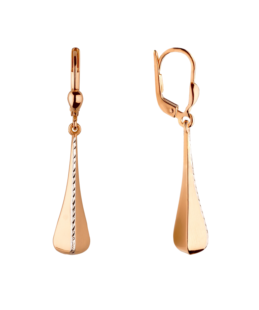 Золотые серьги