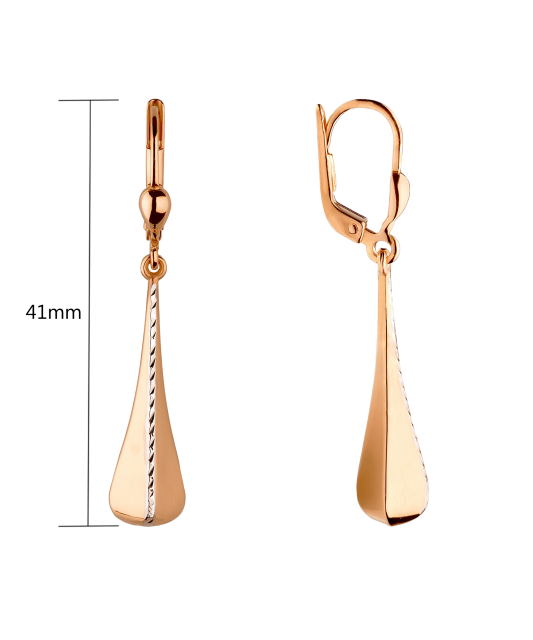 Золотые серьги