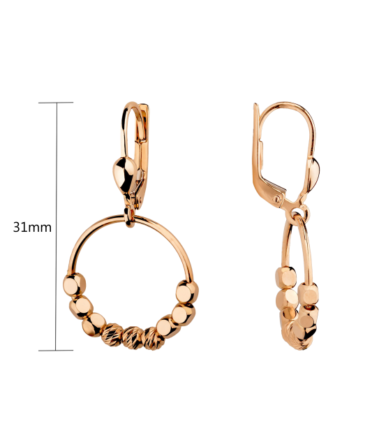 Золотые серьги