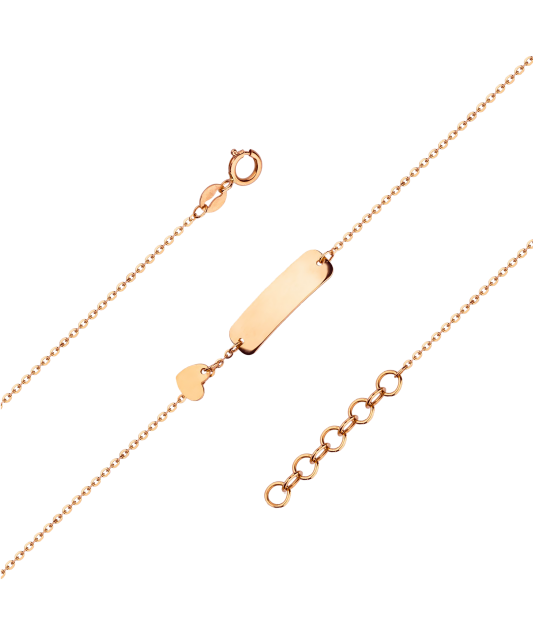 Laste kuldkäevõru plaadiga