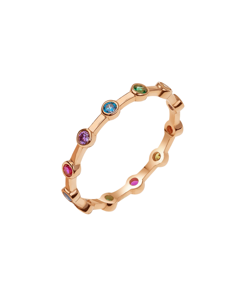 Kuldsõrmus tsirkoonidega - Goldinga