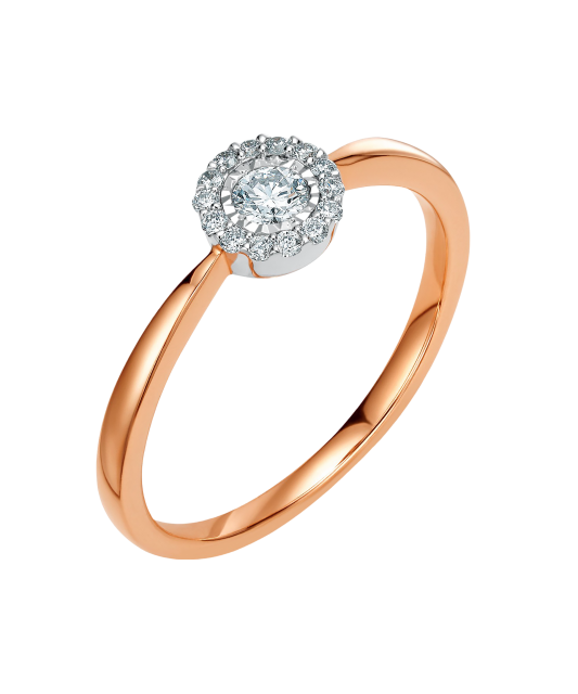 Kuldsõrmus briljantidega - Goldinga