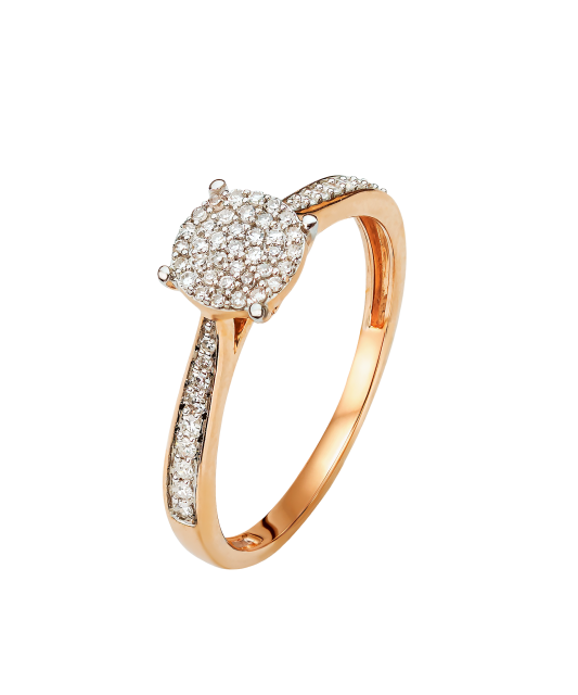 Kuldsõrmus briljantidega - Goldinga