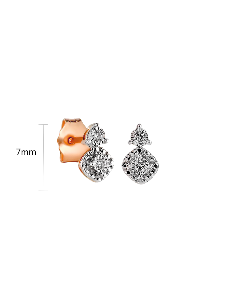 Kuldkõrvarõngad briljantidega - Goldinga