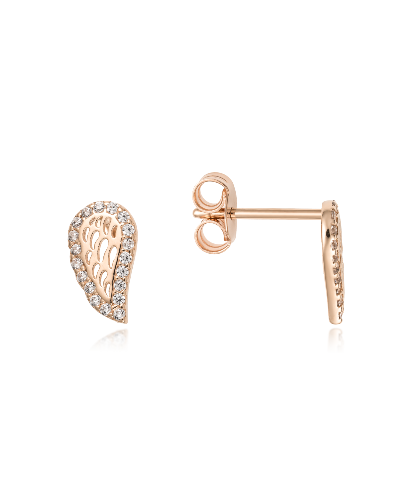 Kuldkõrvarõngad tsirkoonidega