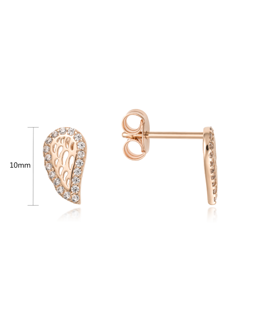 Kuldkõrvarõngad tsirkoonidega