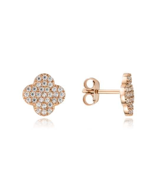 Kuldkõrvarõngad tsirkoonidega