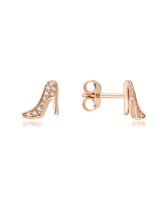 Kuldkõrvarõngad tsirkoonidega