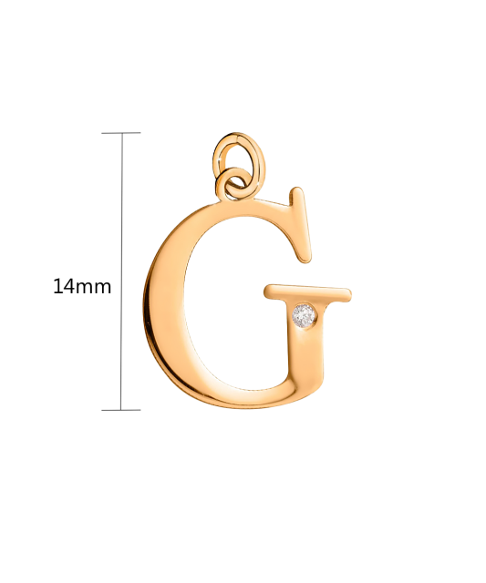 Kuldripats teemandiga täht G