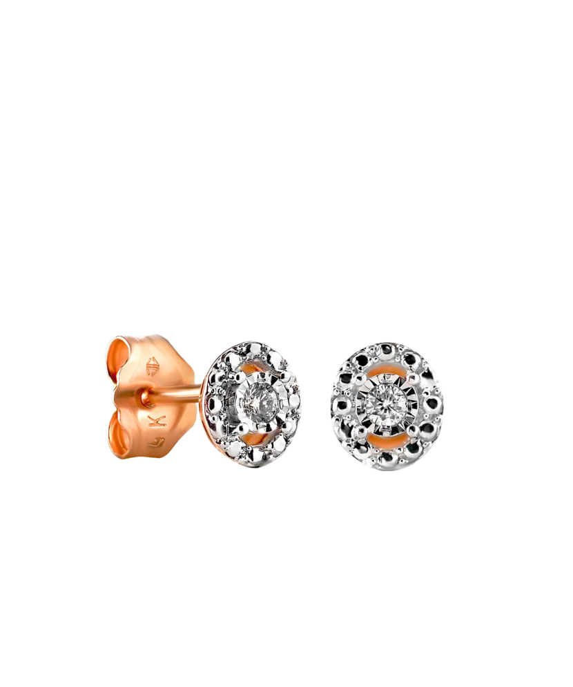 Kuldkõrvarõngad teemantidega