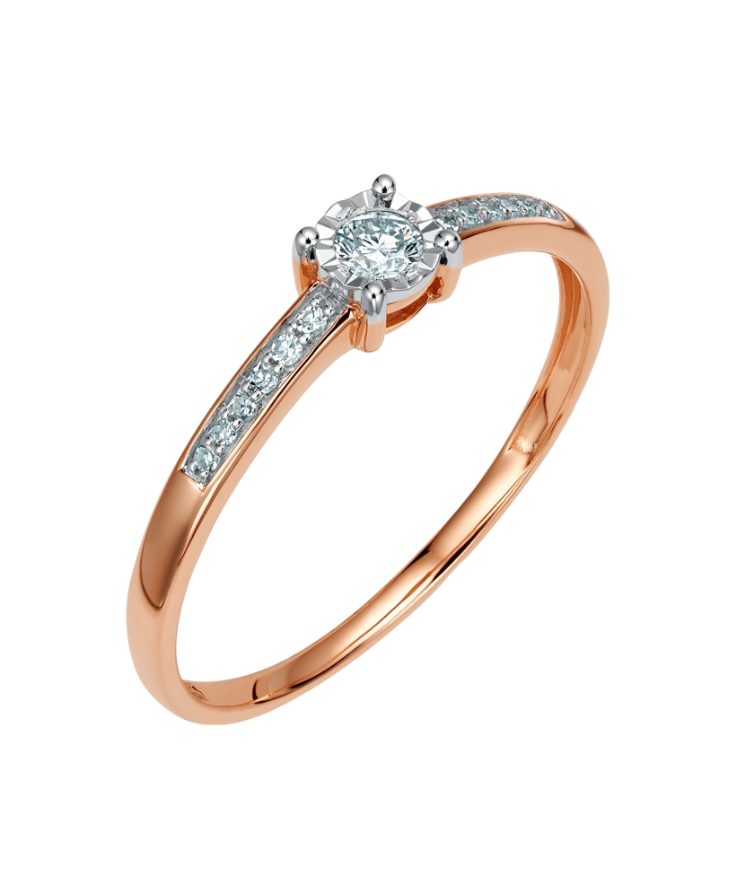 Kuldsõrmus briljandiga