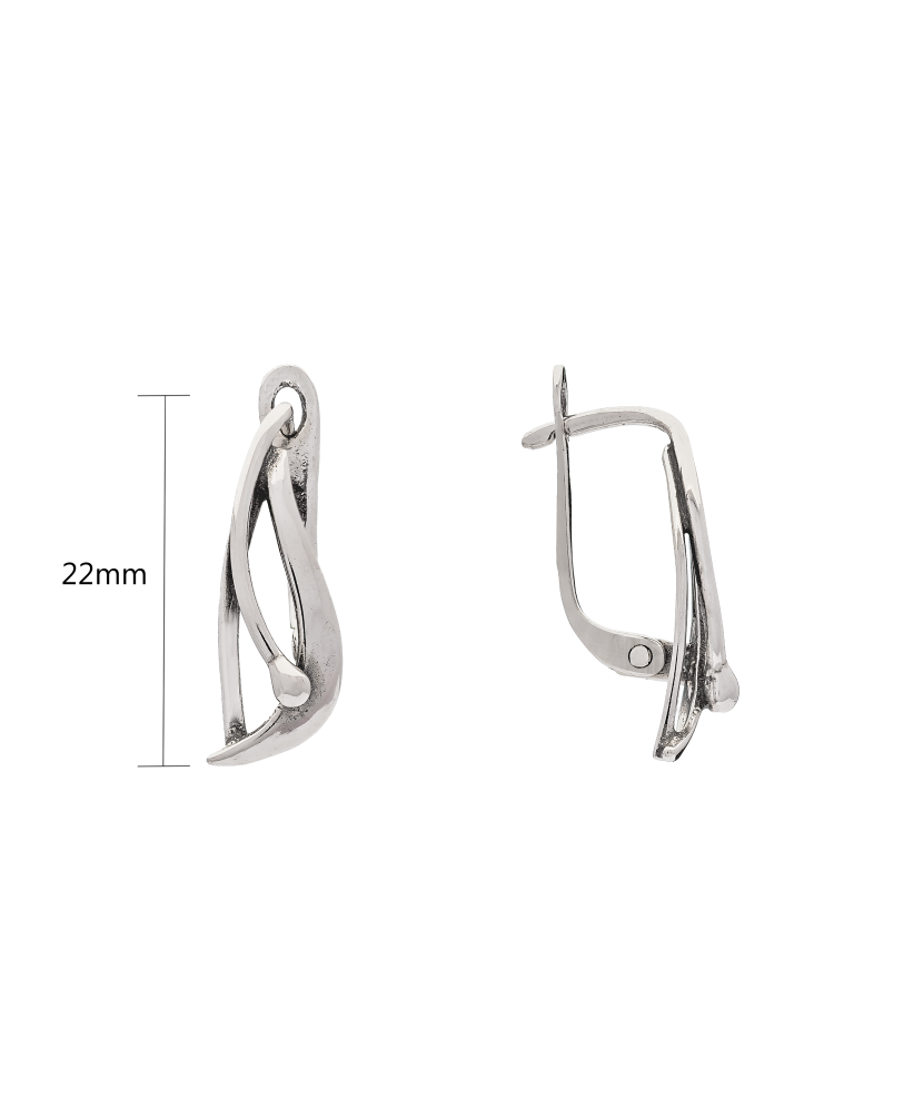 Серьги из серебра