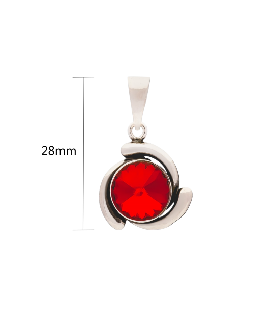 Hõberipats kristalliga