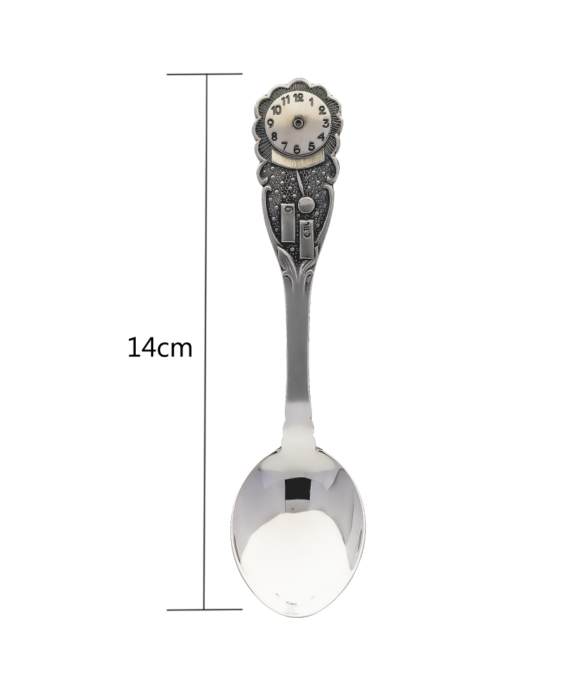 Hõbelusikas "kella" Goldinga 12855010