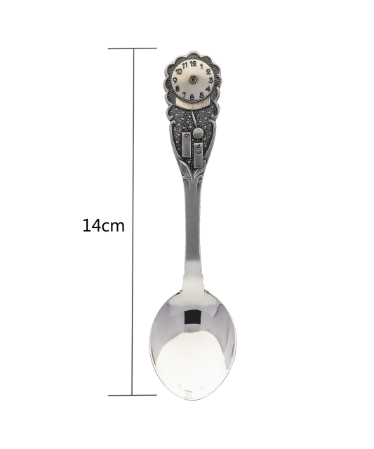 Hõbelusikas "kella" Goldinga 12855010