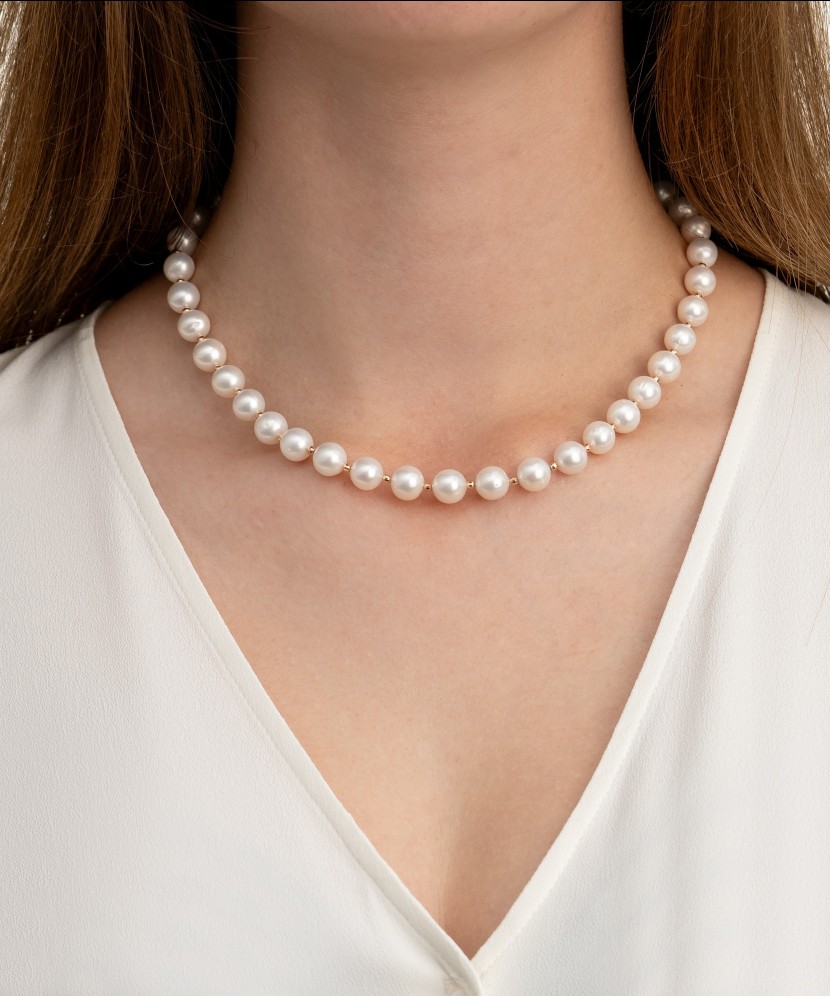 Pärlikee kullaga 9mm Goldinga FARWGLM795