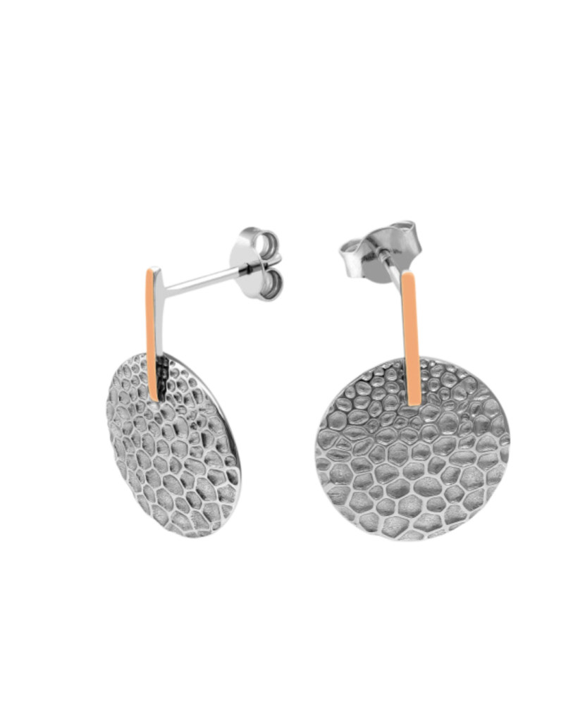 Hõbekõrvarõngad kullatud