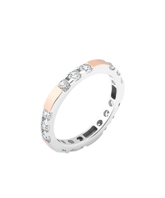 Hõbesõrmus kullatud tsirkoonidega