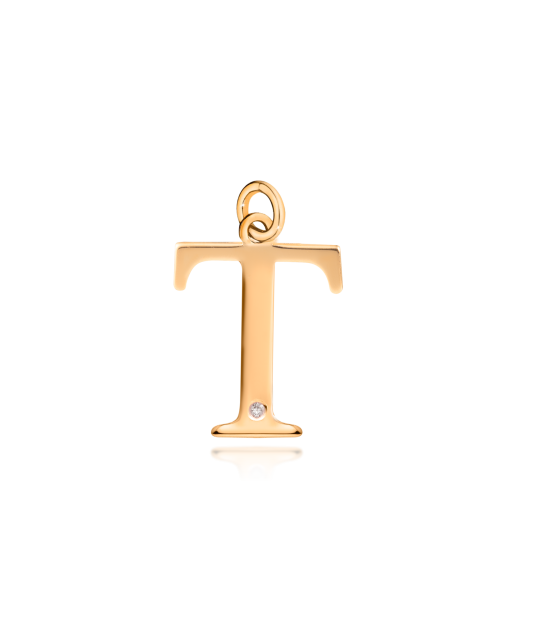 Kuldripats teemandiga täht T