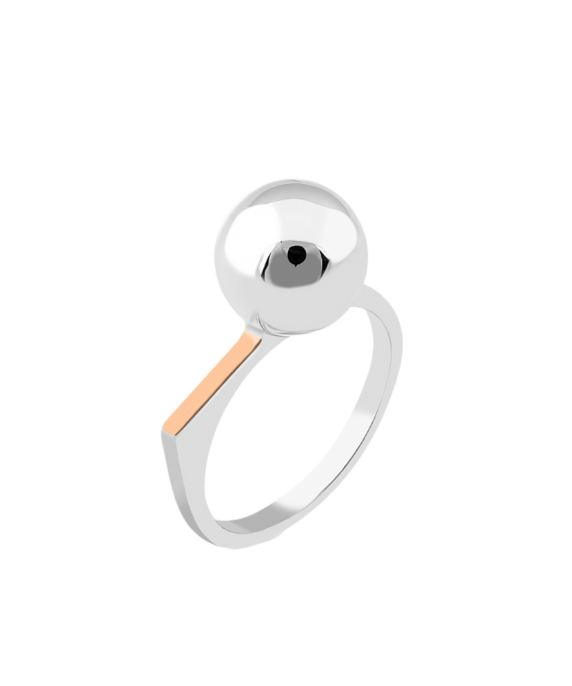 Hõbesõrmus dengtas auksu