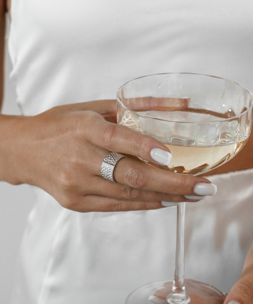 Hõbesõrmus dengtas auksu