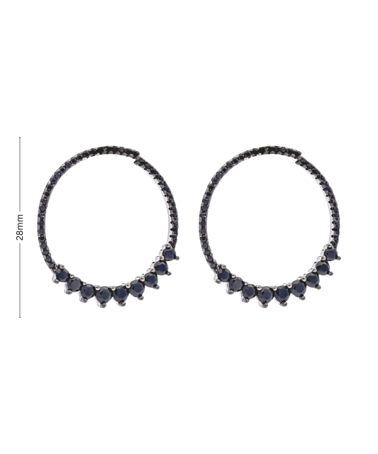 Sidabriniai auskarai su cirkoniais Goldinga 02073