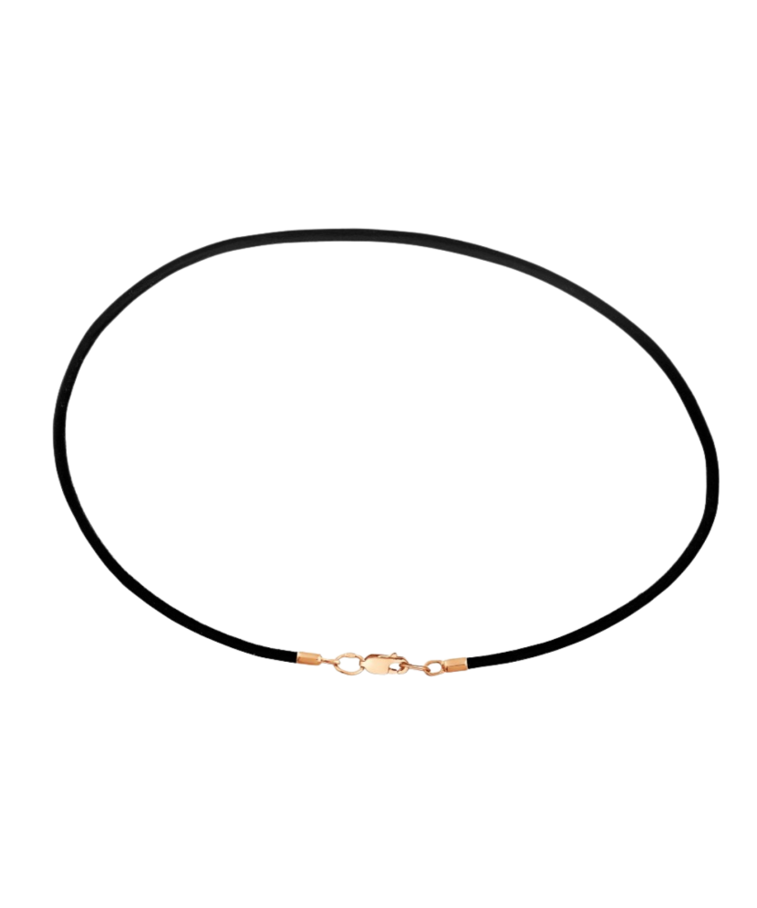 Kautšukist kett kullaga